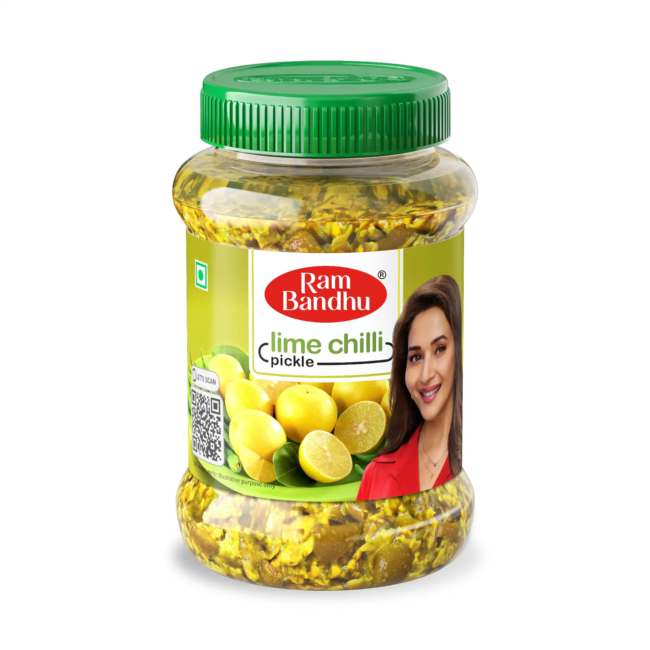 Ram Bandhu Lime Chilli Pickle Ram Bandhu Lime Chilli Pickle-Pack Size-350 g